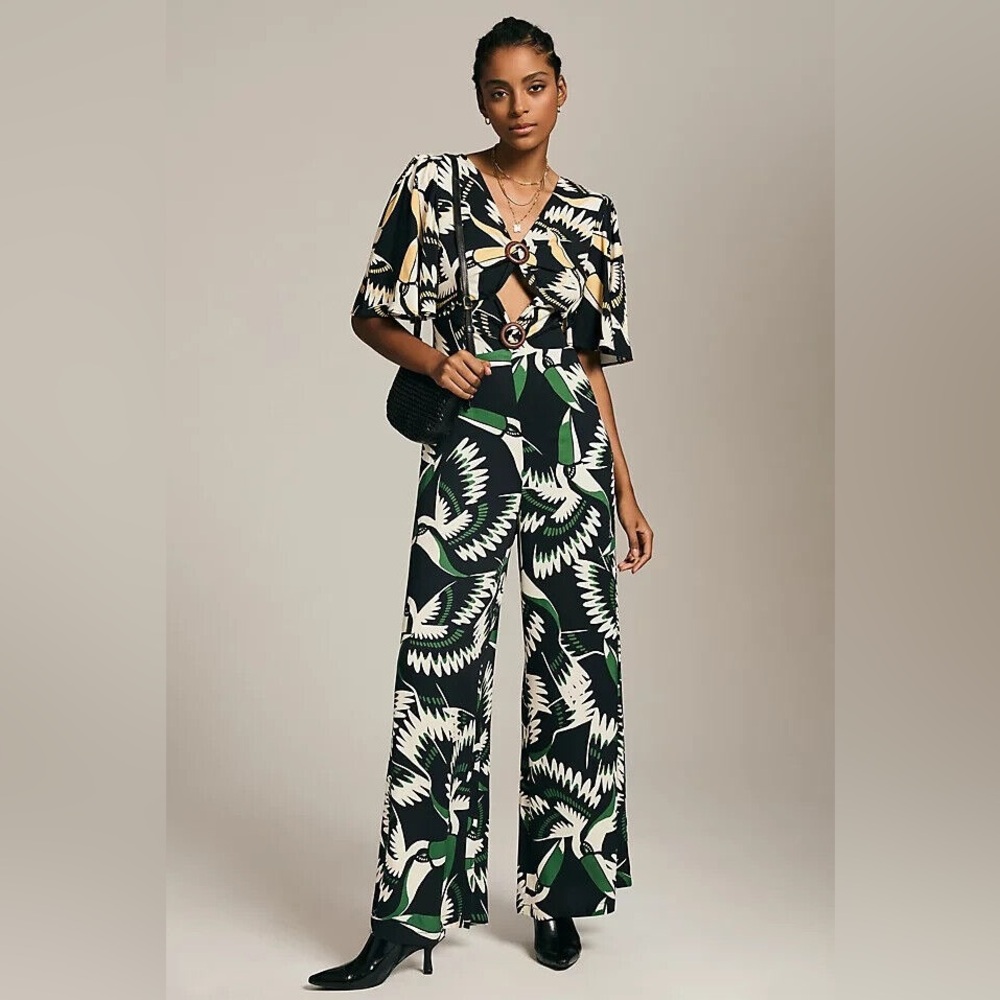FARM Rio Toucan Jumpsuit Size XS